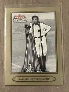 Babe Ruth 2002 Fleer Fall Classic Promo Set Card. New York Yankees - Picture 1 of 2