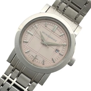Burberry London Women'S Watch Bu1363 Pink Ss Used - Picture 1 of 9