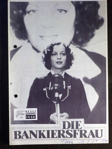 Die Bankiersfrau - Neues Film Programm - FP 7658 gelocht - Bild 1 von 1