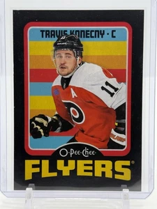 2024-25 OPC O-Pee-Chee All-Star Retro Black Border #536 Travis Konecny 021/100 - Bild 1 von 2