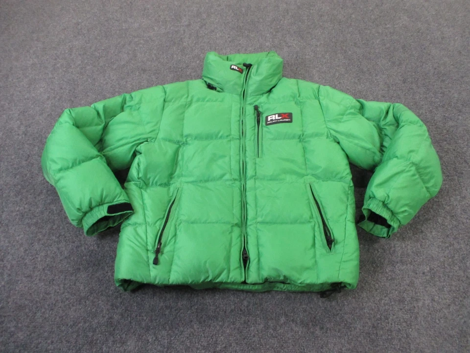 Chaqueta Ralph Lauren Para Hombre L Verde Plumón Puffer Acolchada Rendimiento Aire Libre RLX Foto 1 de 4