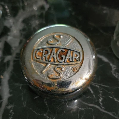 Tapacubos Cragar Llanta Centro Tapacubos Cubierta Rueda USADA 2 3/4" ÓXIDO Foto 1 de 2