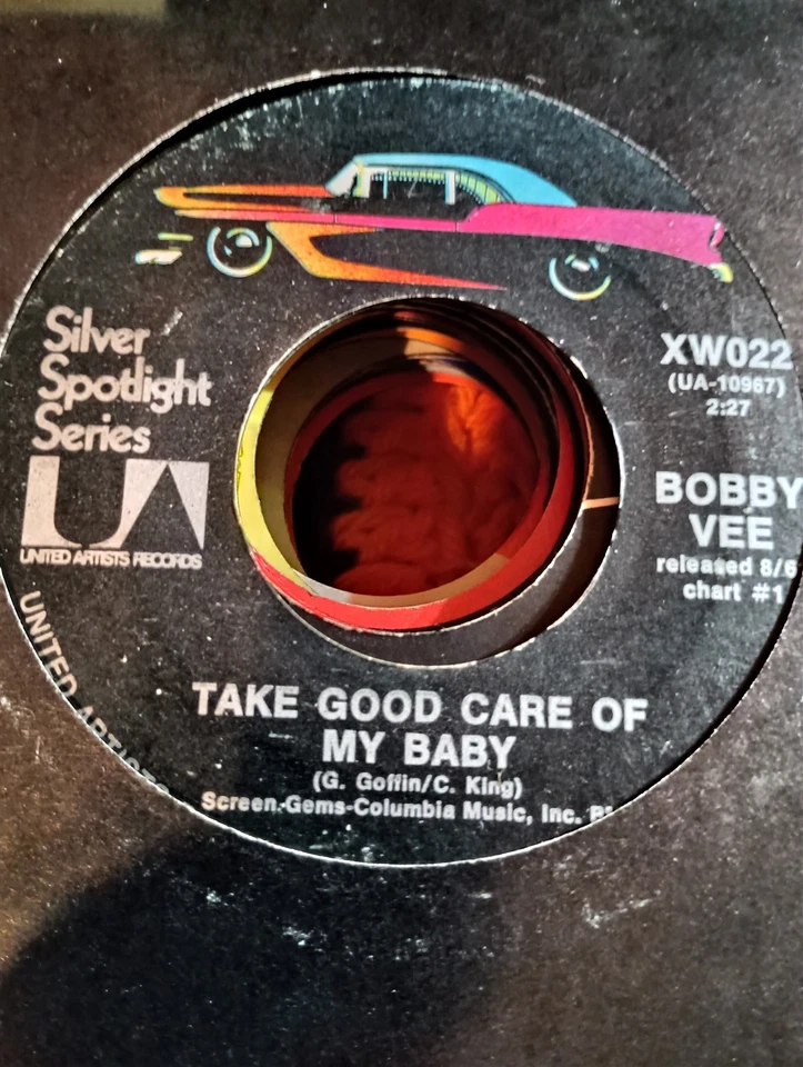 Bobby Vee, Take Good Care of My Baby/Please Don't Ask About Barbara~ SilvSpot 45 - Imagem 1 de 1