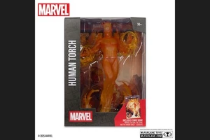 Marvel 1/6 Human Torch Figure #015 Scene Pose Paul Renaud Marvel 2-in-One #10 - Picture 1 of 10