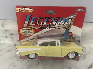 Majorette Legends Chevy 57 Bel Air 1/32 Yellow brand new - Picture 1 of 3