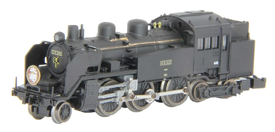 Rokuhan Z Gauge C11 Type Steam Locomotive No. 325 Tobu Railway SL "Taiki" Type T - Image 1 of 3