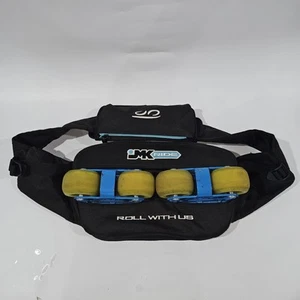 JMK Ride Free Patines Drift Azul y Amarillo Con Estuche Mochila Bolso Bonito - Imagen 1 de 4