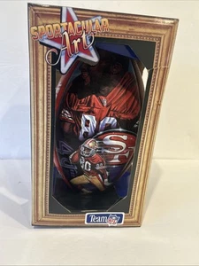 Jerry Rice Sportacular Art Football 49ers Hall Of Fame Official Size Autograph - Picture 1 of 6