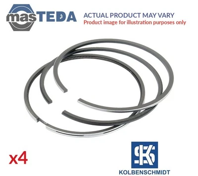 800049811000 ENGINE PISTON RING SET KOLBENSCHMIDT 4PCS STD FOR VW PASSAT 1.6 - Image 1 of 4