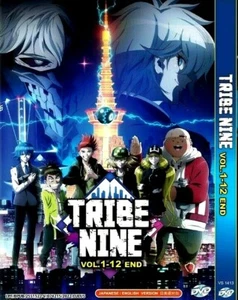 DVD Tribe Nine (VOL.1 - 12 End) All Region New English Dubbed Version +Tracking  - Picture 1 of 3