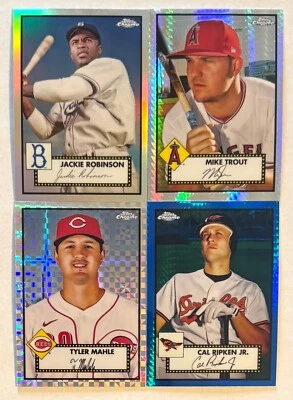 2021 Topps Chrome Platinum - REFRACTORS, PRISM, BLUE PRISM - You Pick / Choose - Image 1 of 4