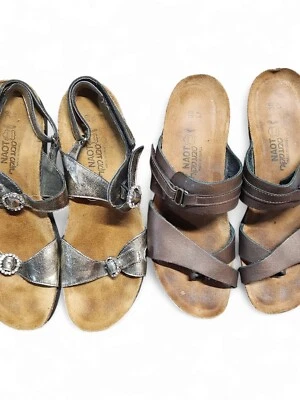 Sandalias Naot para mujer 38 y 39 (US 7,5-8) 2 pares hechas y compradas en Israel  Foto 1 de 4