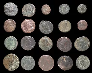 Imperio Romano, Lote de 20 monedas. - Imagen 1 de 3