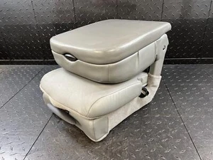 2003 - 2006 Dodge Ram 2500 Gray Center Console Jumpseat Leather Armrest Lid - Picture 1 of 6
