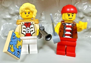 LEGO Ideas Piratas Camilla y Bo’Sun Minifiguras ¡NUEVAS De 21358 Máquina Expendedora! - Imagen 1 de 2