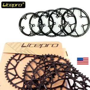 Bicycle 130BCD 45-58T Chainring Road Folding Bike Narrow Wide Crank Chain Ring - Picture 1 of 14