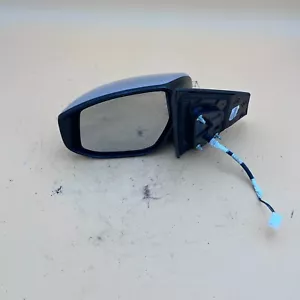 2007-2012 Nissan Sentra Driver Side View Power Door Mirror Silver OEM - Picture 1 of 5