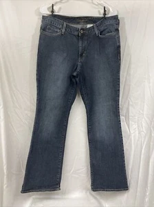 Jeans da donna curvy per jeans Eddie Bauer taglia 12S denim blu - Foto 1 di 3