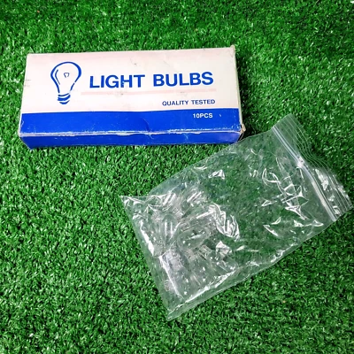 Box of 10 909 Bulbs 6 Volt 3.7 Watt T5 Wedge Base Vintage Specialty Lamps - Image 1 of 3