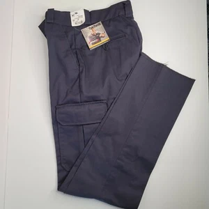 Elbeco E614R TekTwill Uniform Cargo Pant Dark Navy SIZE 28 Unhemmed NWT - Picture 1 of 11