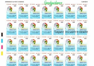 2014- Tunisia - Africa Postal Forum on Electronic Commerce– Full sheet MNH** - Picture 1 of 1