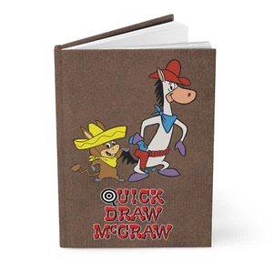 Quick Draw McGraw Hardcover Journal - 150 Lined Pages - Hanna-Barbera Cartoon - Picture 1 of 7