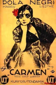 Carmen / Gypsy Blood DVD - Pola Negri dir. Lubitsch Vintage Silent Drama 1931 - Bild 1 von 6