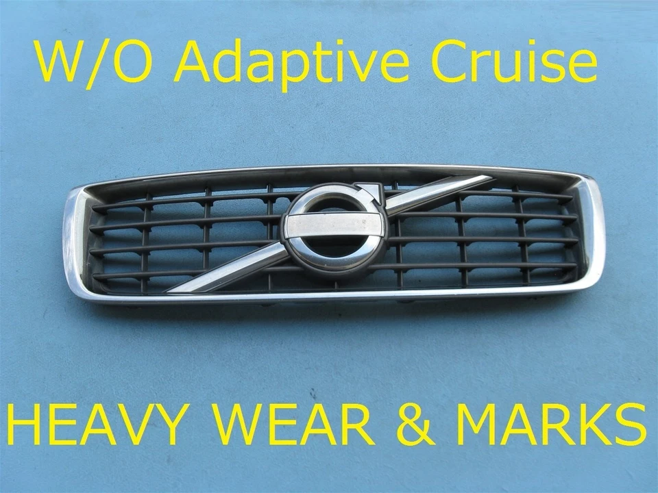 10 11 12 13 VOLVO S80 SUPERIOR SUPERIOR PARACHOQUES DELANTERO CUBIERTA REJILLA EMBLEMA CROMO OEM USADO Foto 1 de 4