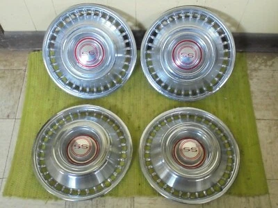 Chevrolet SS Nova 1968 tapacubos 14" juego de 4 cubiertas de rueda Chevy II 68 tapacubos Foto 1 de 4