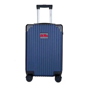 Mississippi Ole Miss Premium 2-Toned 21" Carry-On Hardcase in NAVY - Picture 1 of 5