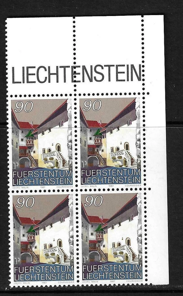 Liechtenstein SC # 838 Vaduz Castle Inner Gate . MNH - Image 1 of 1