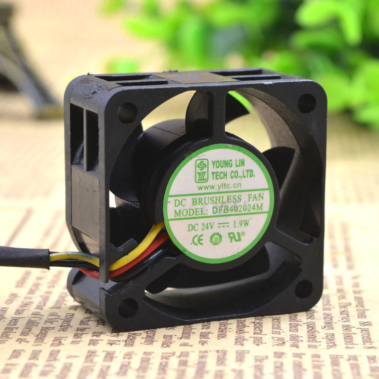 2pcs DFB402024M 4CM 24V 1.9W 3pin - Image 1 of 1