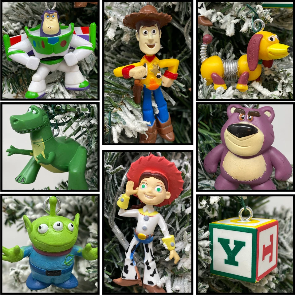 Juego de 8 adornos navideños Toy Story de Disney - Nuevo Foto 1 de 4
