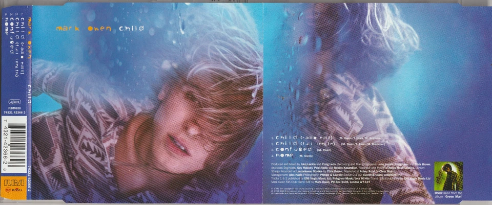 Mark Owen - Child (1996) [4 Track Maxi CD] - Bild 1 von 1