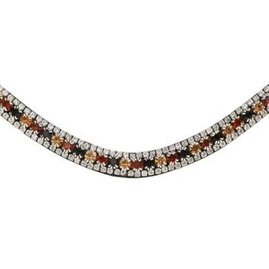 Amber Crystal Browband - Picture 1 of 10