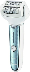 PANASONIC Cordless Wet/Dry Dual Disc Epilator 90° Pivot Main Head Only , Blue - Bild 1 von 5