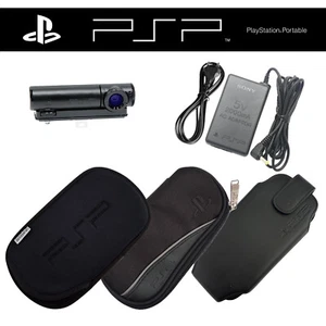 PSP / PlayStation Portable ORIGINAL Accesorios Selección 🤔✅ Fuente de alimentación, funda, cámara - Imagen 1 de 10