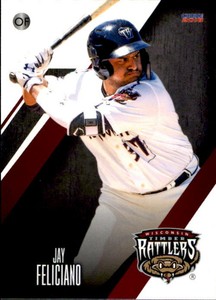 2018 Wisconsin Timber Rattlers Choice #7 Jay Feliciano Arecibo Puerto Rico Card