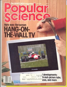 Popular Science Magazine July 1985 / Flat Screen TV / - Picture 1 of 1