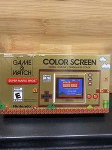 Consola y reloj electrónico portátil para juegos y relojes Nintendo Super Mario Bros - Imagen 1 de 2