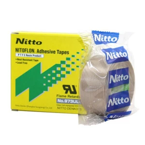 PTFE Glass-cloth Adhesive Tape Nitto 973UL-S Heat-resistant Insulation 0.13x19mm - Picture 1 of 3