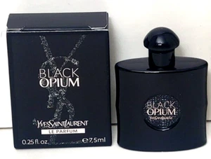 Yves Saint Laurent BLACK OPIUM LE PARFUM Perfume Splash Women MINI 7.5ml BNIB - Picture 1 of 8