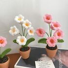 Handmade Knitted Flower Decoration Artificial Fake Lily-of-the-valley Flowers
