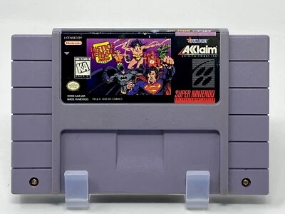 Justice League: Task Force (Super Nintendo, 1995) Cartridge Only - Image 1 of 4