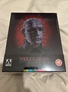 ARROW VIDEO HELLRAISER THE SCARLET BOX I II III BLU RAY LIMITED EDITION SEALED - Picture 1 of 13