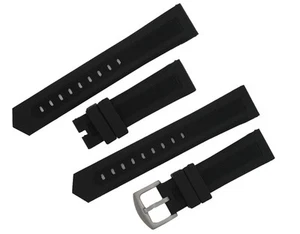 Neu 22 mm Silikon Gummi Ersatz Taucher Uhrenarmband Band für (passt) Tag Heuer - Bild 1 von 7