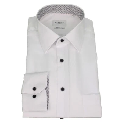 Eterna Uomo Camicia da Ufficio Moderno Fit Bianco 3016 X141 00 - Immagine 1 di 3