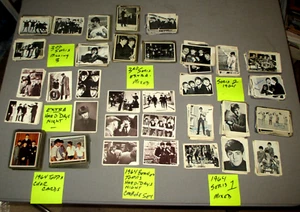 330+ 1964 TOPPS- BEATLES- TRADING CARDS-LOT-SERIES 1,2,3, HARD DAYS NIGHT & MORE - Picture 1 of 23