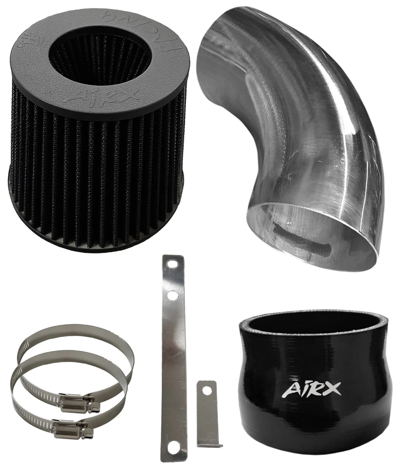 NEGRO AirX Racing Kit de admisión de aire y filtro para 96-99 BMW 318i 318iS 318ti Z3 1.9 Foto 1 de 1