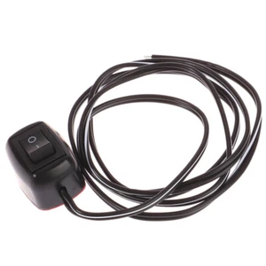 DC 12V Universal Car Switch Paste Type Toggle Switch With Cable 60cm _ou - Imagen 1 de 9